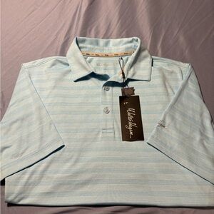 Walter Hagen Light Blue Polo Shirt adult small